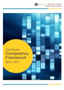 Civil service competency framework